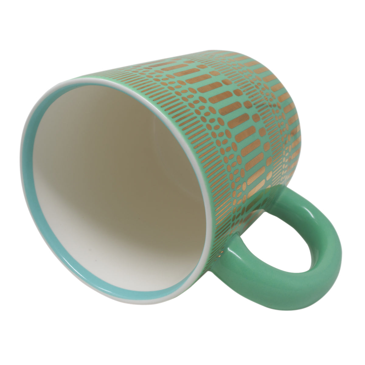 Taza Verde/Cromo - 320 ml