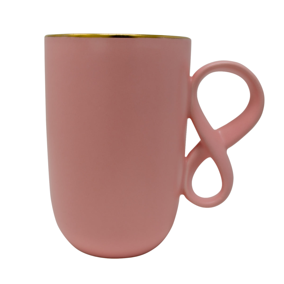 Taza Cerámica Rosa Nude Mate – 320 ml