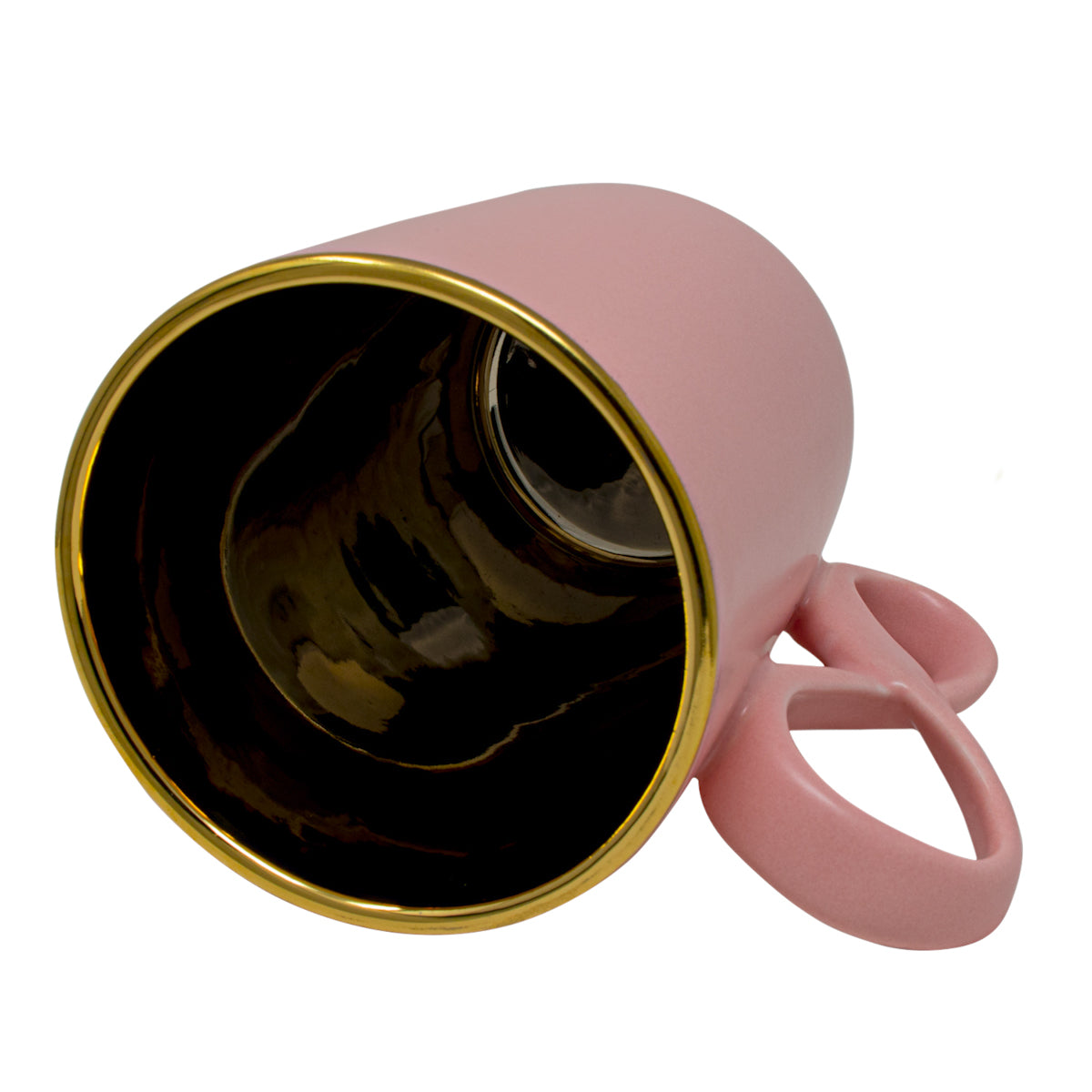Taza Cerámica Rosa Nude Mate – 320 ml