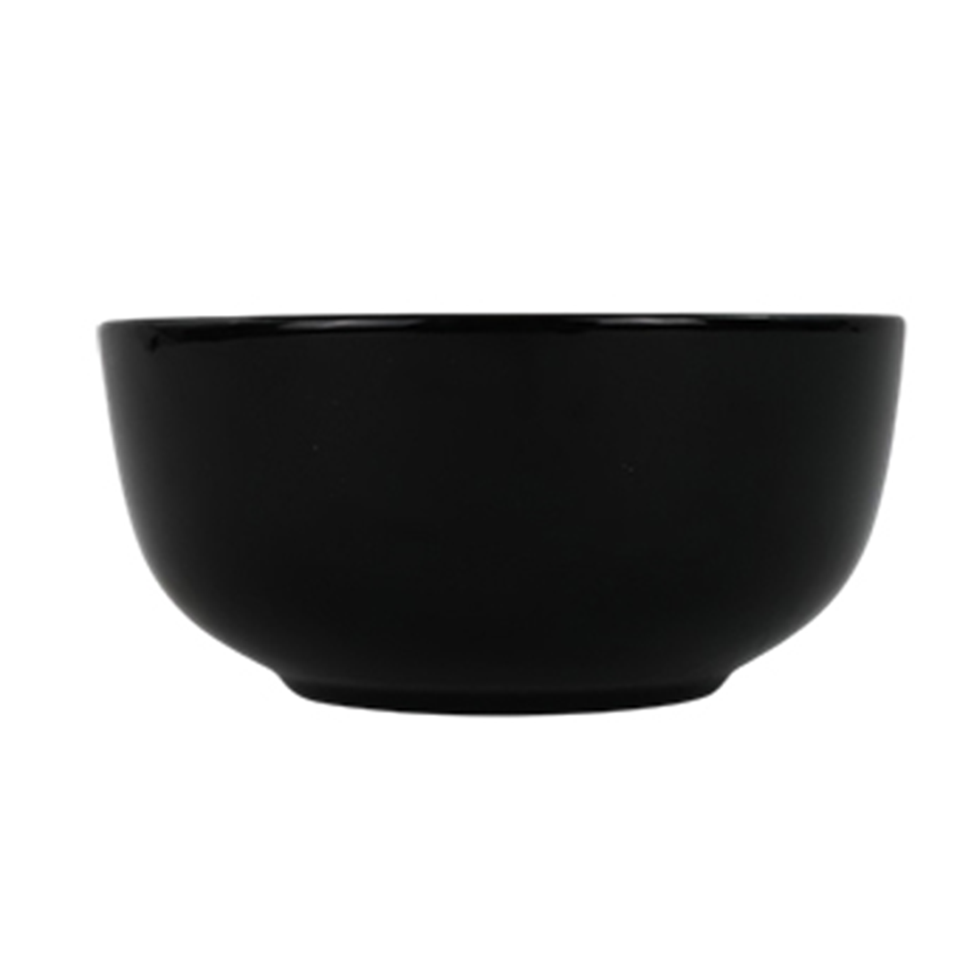Vajilla BLACK para 6 Personas - Cerámica Negra 24 piezas