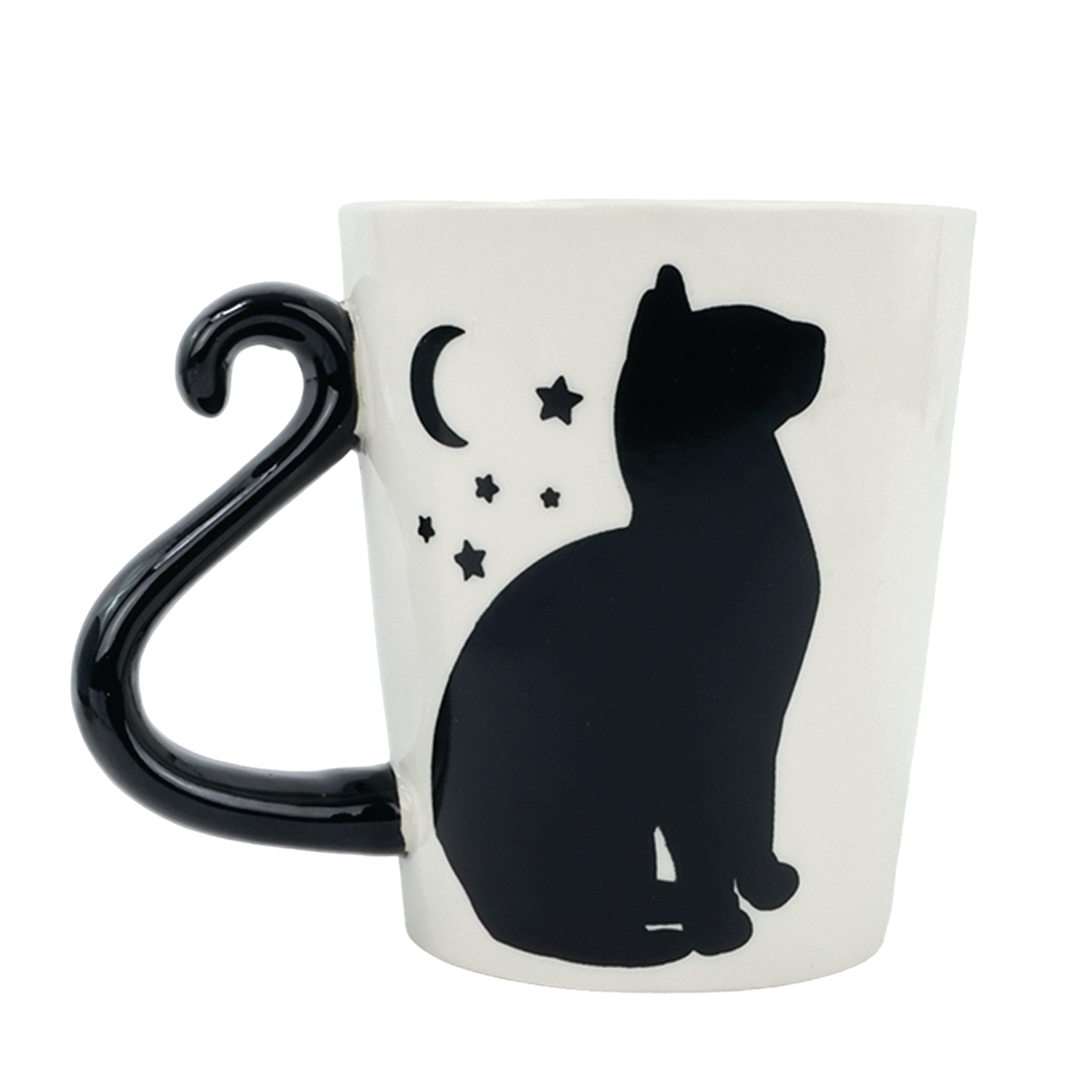 Taza de Cerámica con Diseño de Gato - Cambia de Color