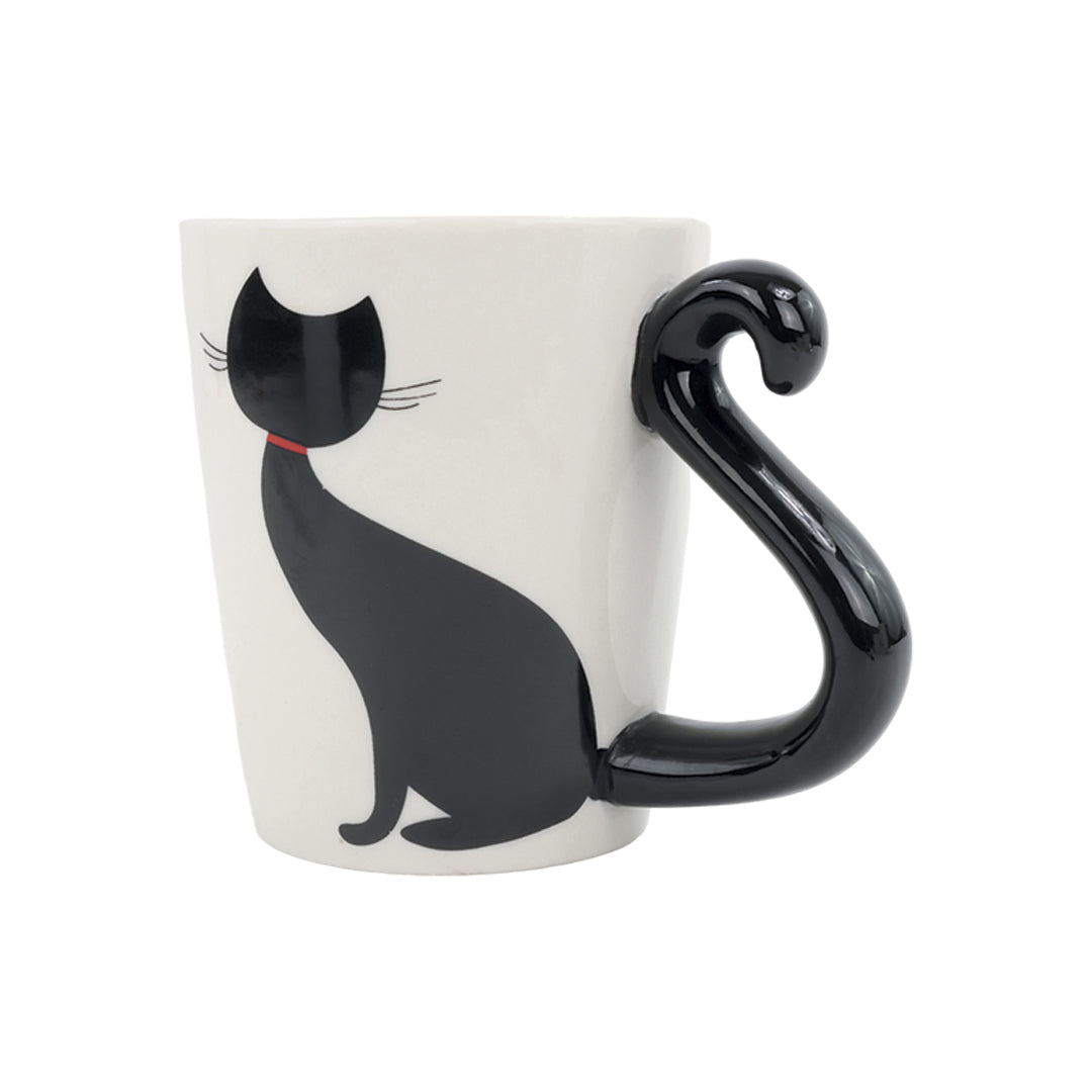 Taza de Cerámica - Gato Negro