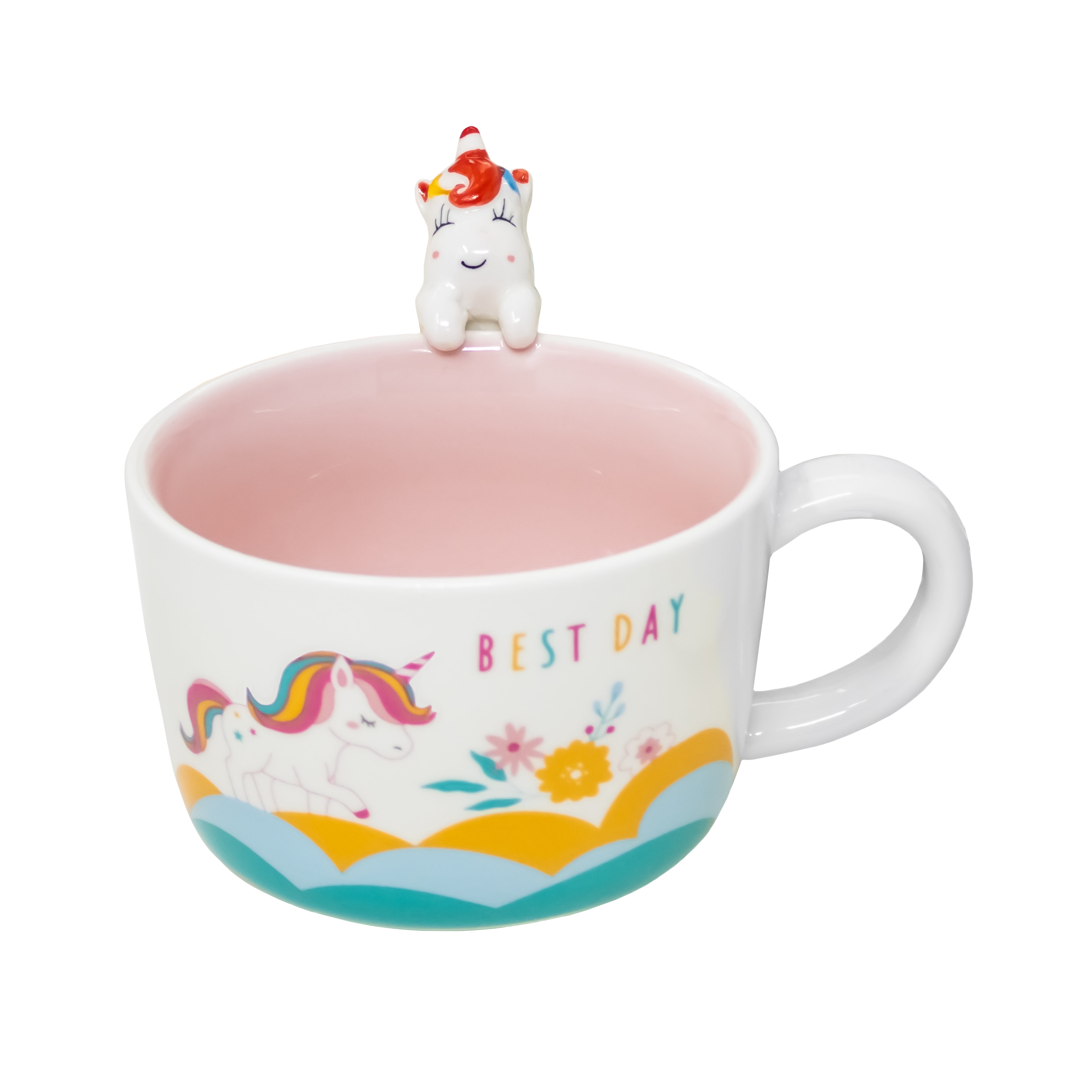 Vajilla Best Day Infantil Set Individual - Cerámica Multicolor 3 piezas