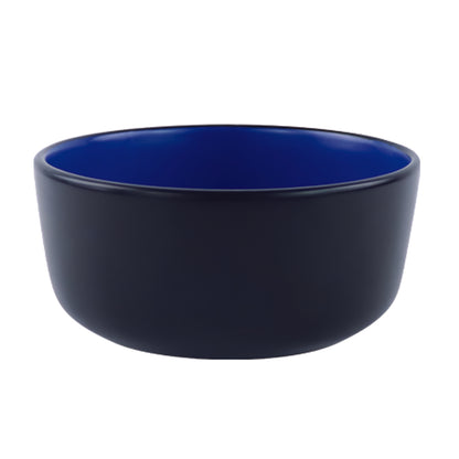 Vajilla NATTBLA para 4 Personas - Cerámica Negra/Azul 16 piezas
