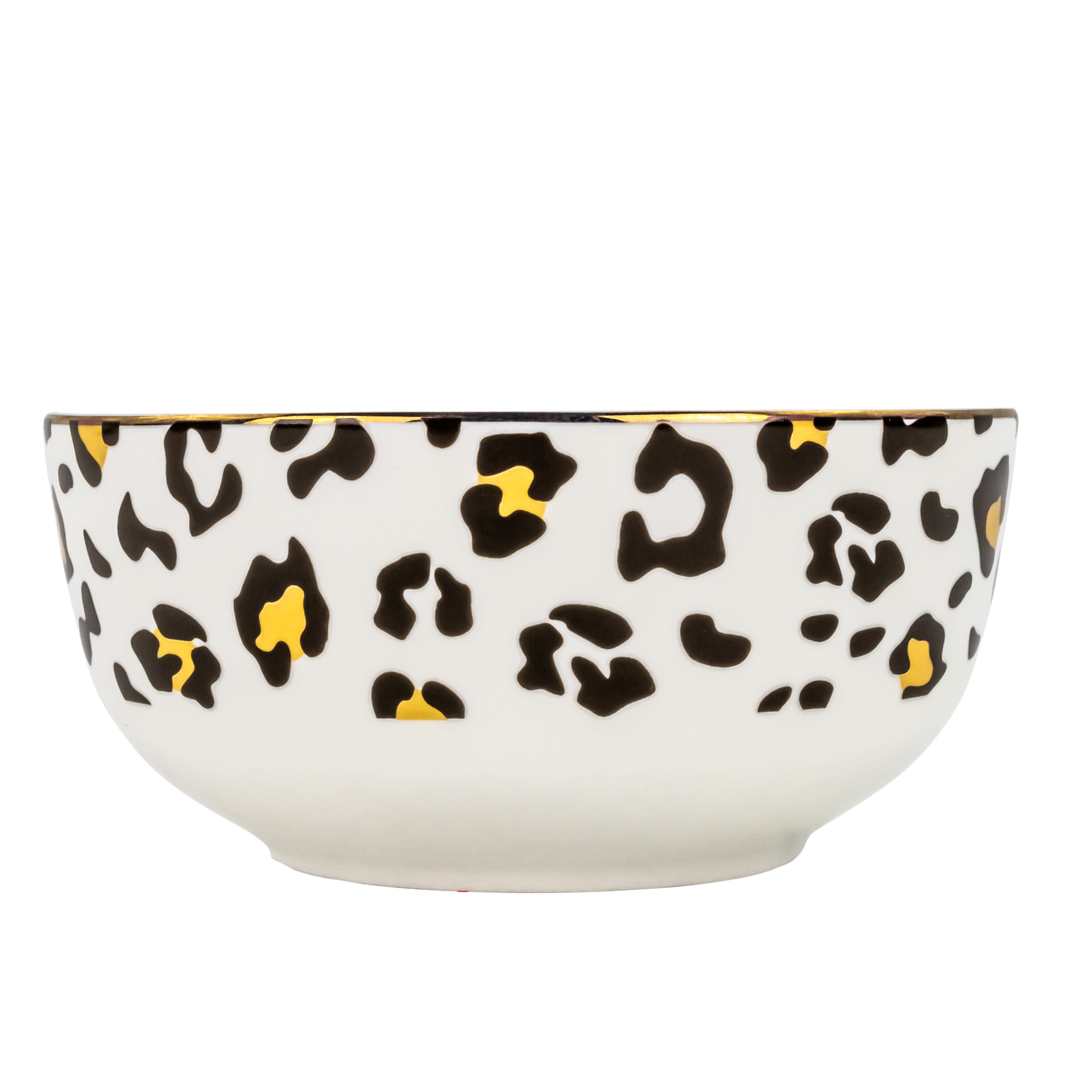 Vajilla Animal Print Set Individual - Cerámica Estampada 4 piezas