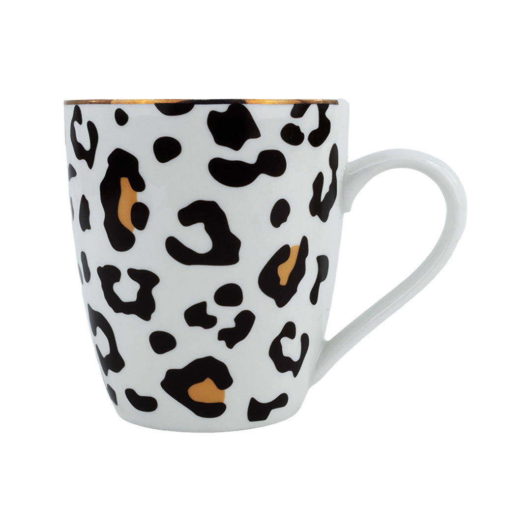 Vajilla Animal Print Set Individual - Cerámica Estampada 4 piezas