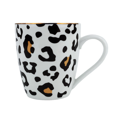 Vajilla Animal Print Set Individual - Cerámica Estampada 4 piezas
