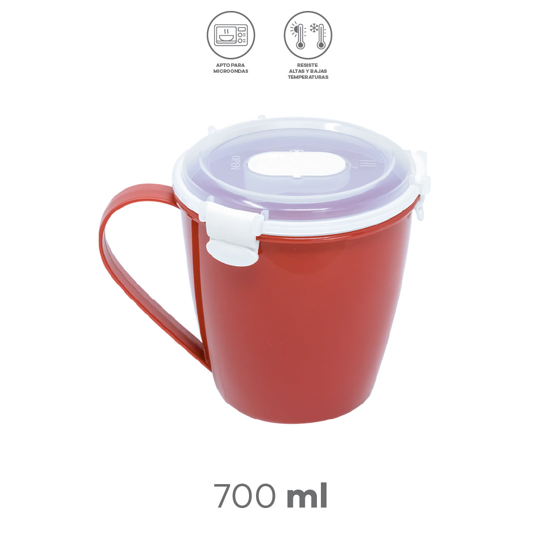 Taza Térmico para Sopas y Alimentos con Tapa (700 ml)
