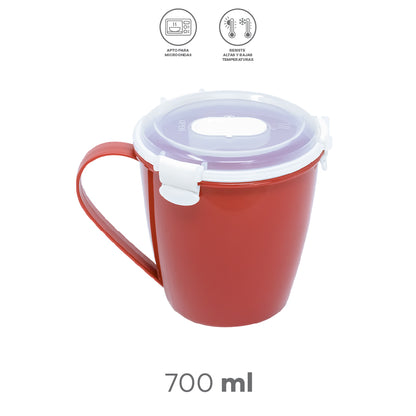 Taza Térmico para Sopas y Alimentos con Tapa (700 ml)