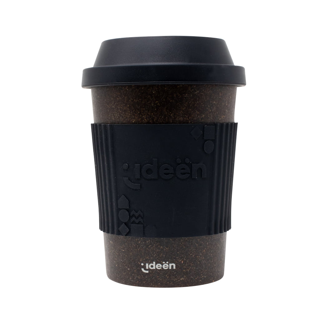 Vaso Termico Ecofriendly Color Negro - 300 ml