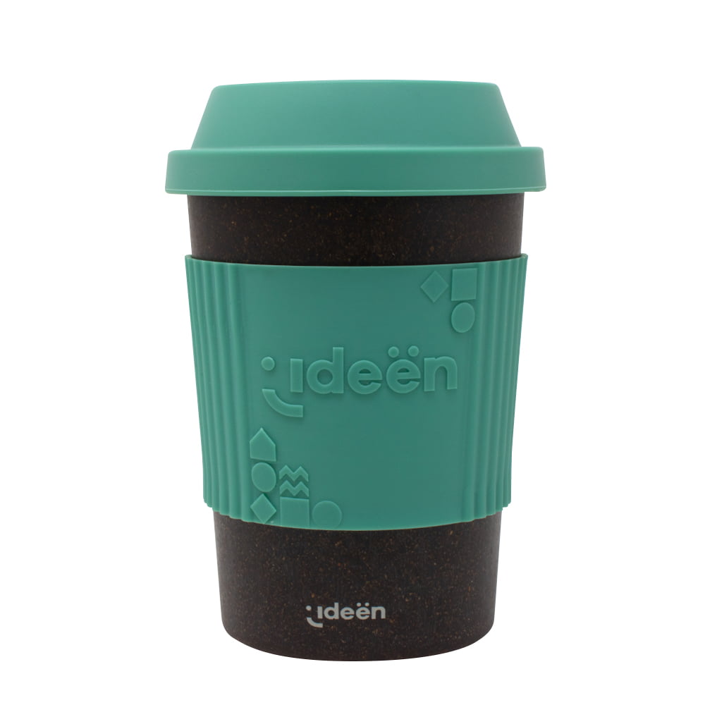 Vaso Termico Ecofriendly Color Verde/Negro- 300 ml