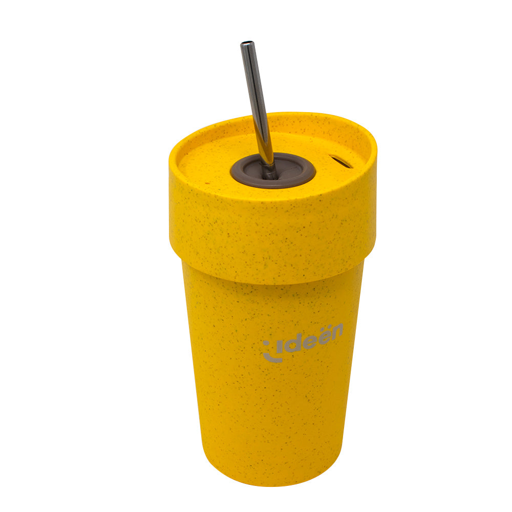 Taza Ecofriendly Amarilla 380ml