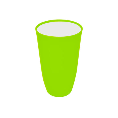 Set de Tazón con 2 Vasos Verdes – Plástico Resistente