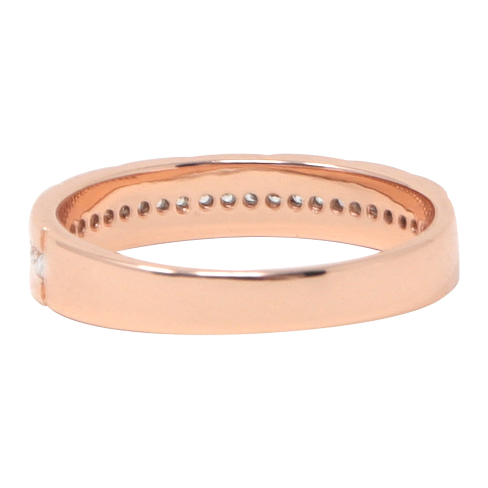 Anillo con Piedras Brillantes – Color Cobre