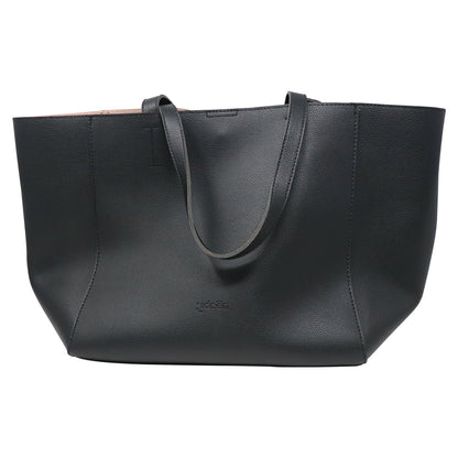 Bolso de Mano Tote Bag Negro Casual Amplio