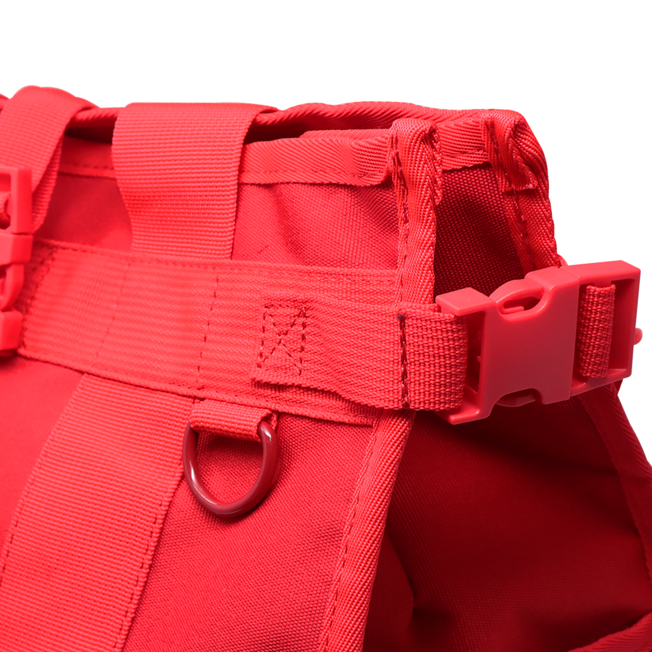 Bolso Organizador Multiuso Rojo con Broches y Argolla Multiuso