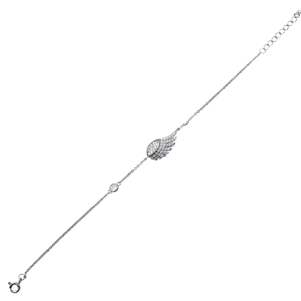 Pulsera con Medio Corazón – Diseño Romántico y Elegante