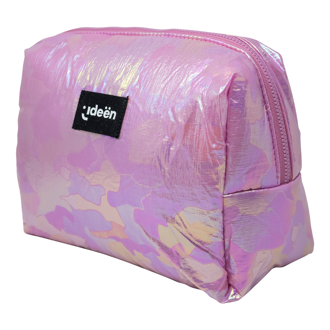 Cosmetiquera Fiuscia con 12 Brochas de Maquillaje