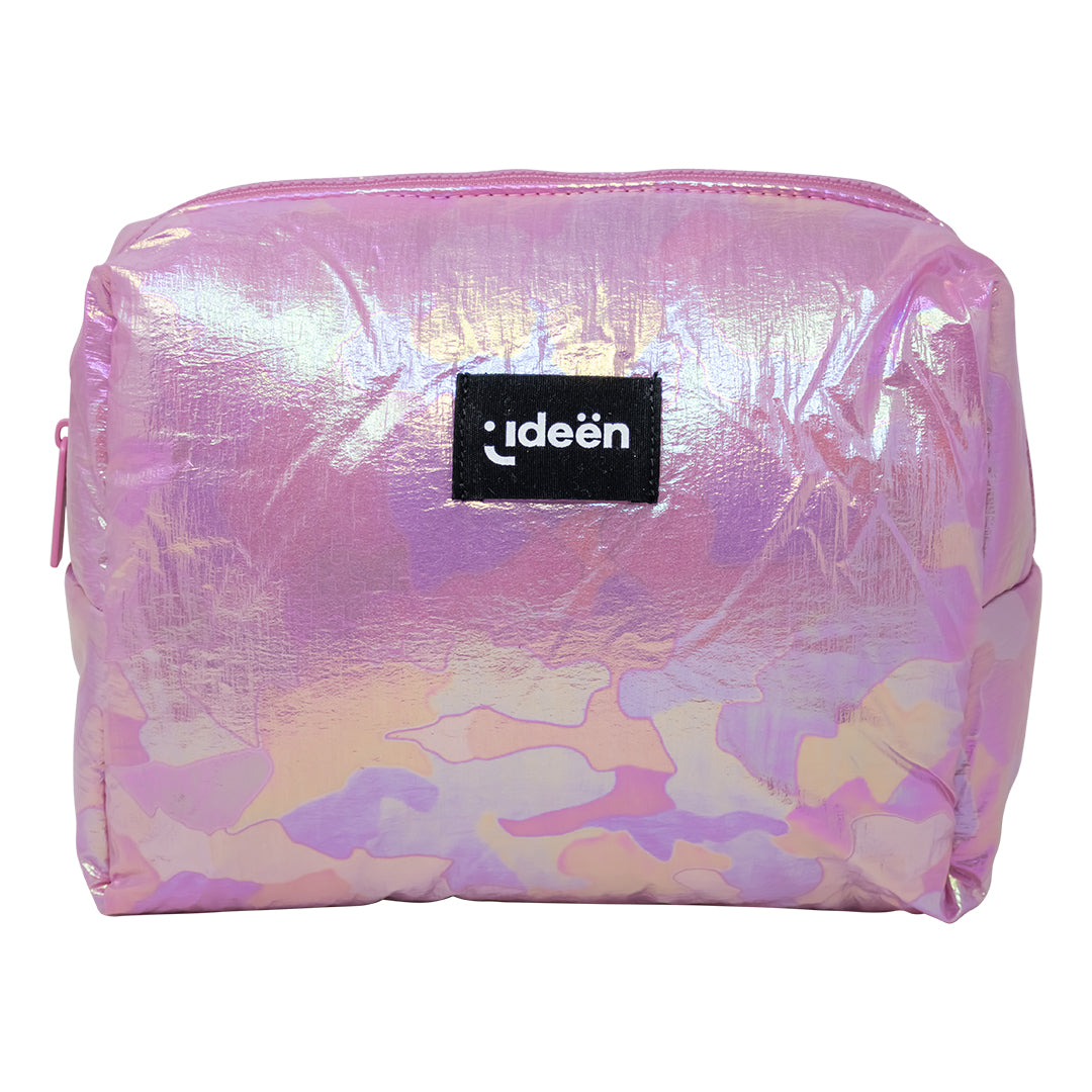 Cosmetiquera Fiuscia con 12 Brochas de Maquillaje