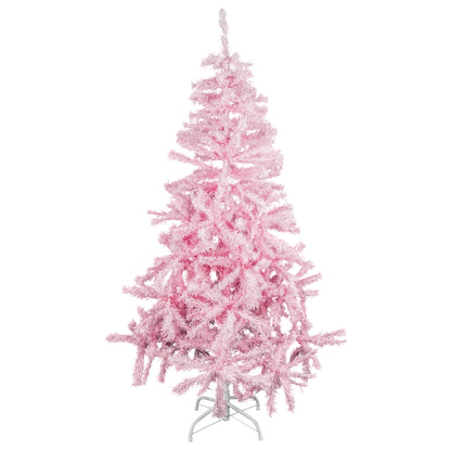 Árbol de Navidad Rosa Flocado - 150 cm
