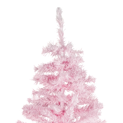 Árbol de Navidad Rosa Flocado - 150 cm