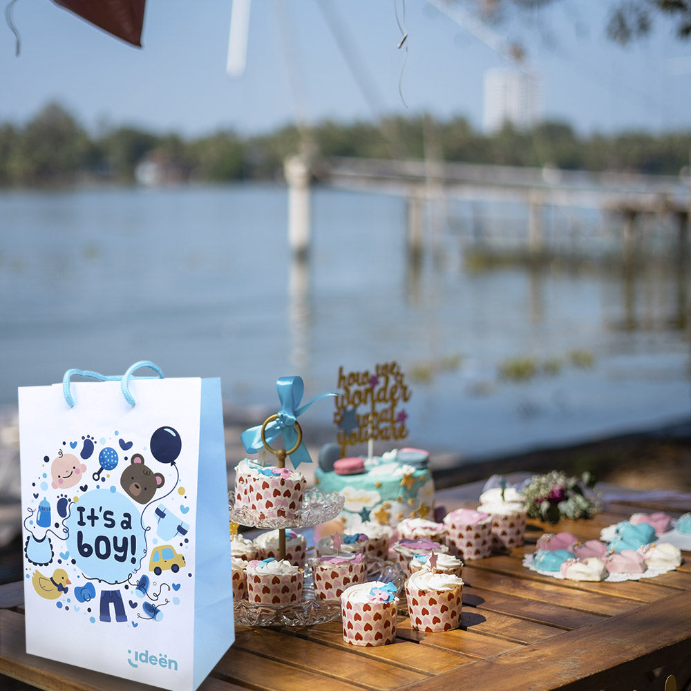 Bolsa de Regalo Premium para Baby Shower Niño