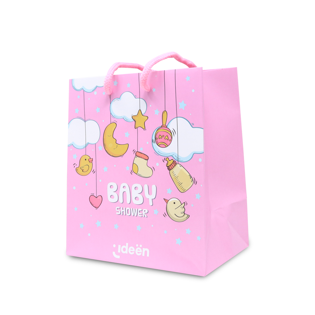 Bolsa de Regalo Premium para Baby Shower - Niña