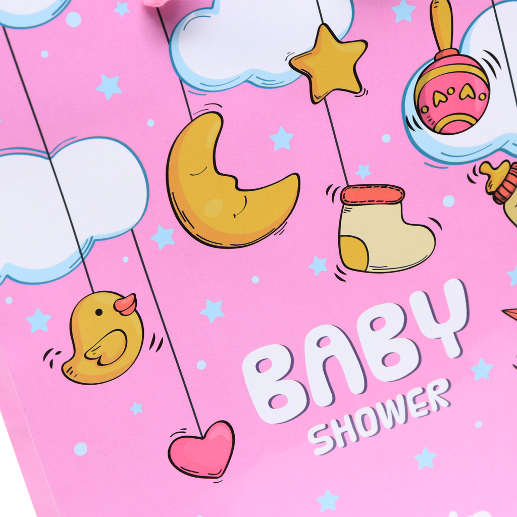 Bolsa de Regalo Premium para Baby Shower - Niña