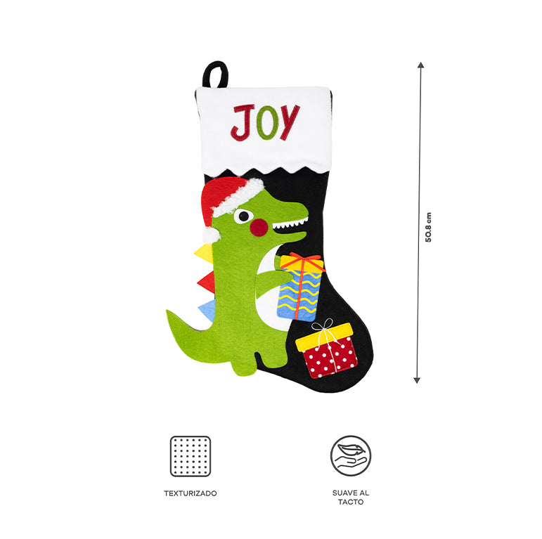 Set de 3 Botas Navideñas “Ho Ho Roar!”
