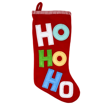 Bota Navideña "Ho Ho Ho"