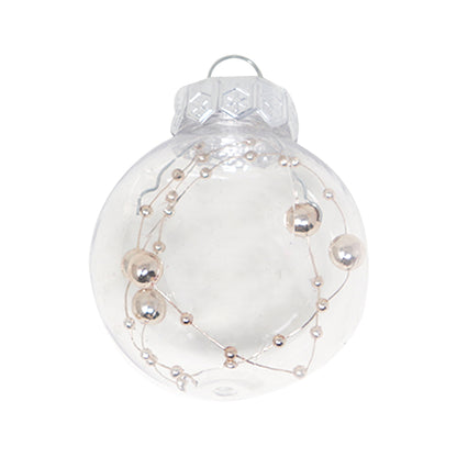 Set de Esferas Navideñas Cobrizo/Rosado - 30 Piezas