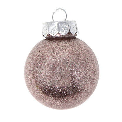 Set de Esferas Navideñas Cobrizo/Rosado - 30 Piezas