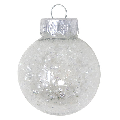 Set de Esferas Navideñas Blancas - 30 piezas