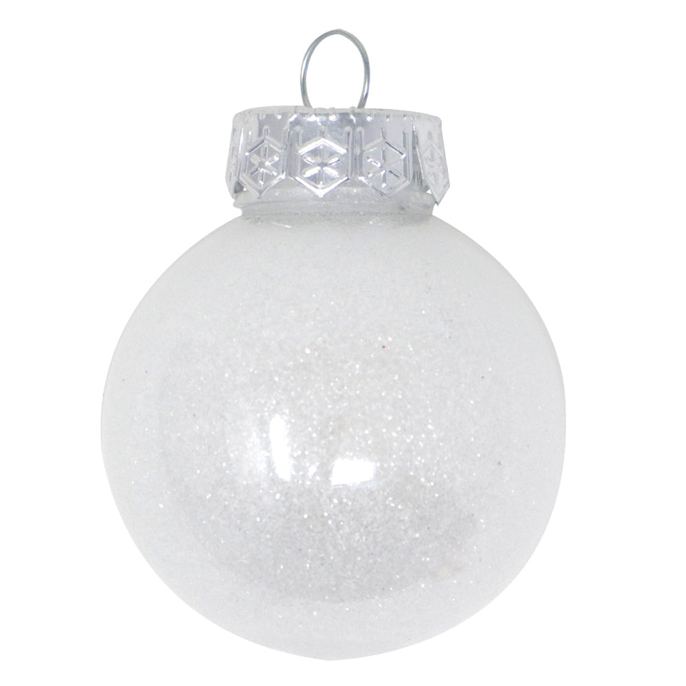 Set de Esferas Navideñas Blancas - 30 piezas