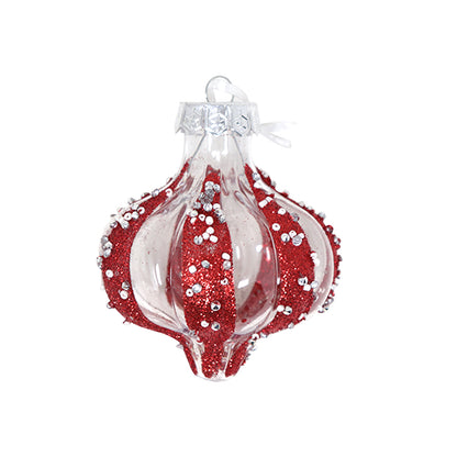 Set de Esferas Navideñas Rojas - 9 Piezas