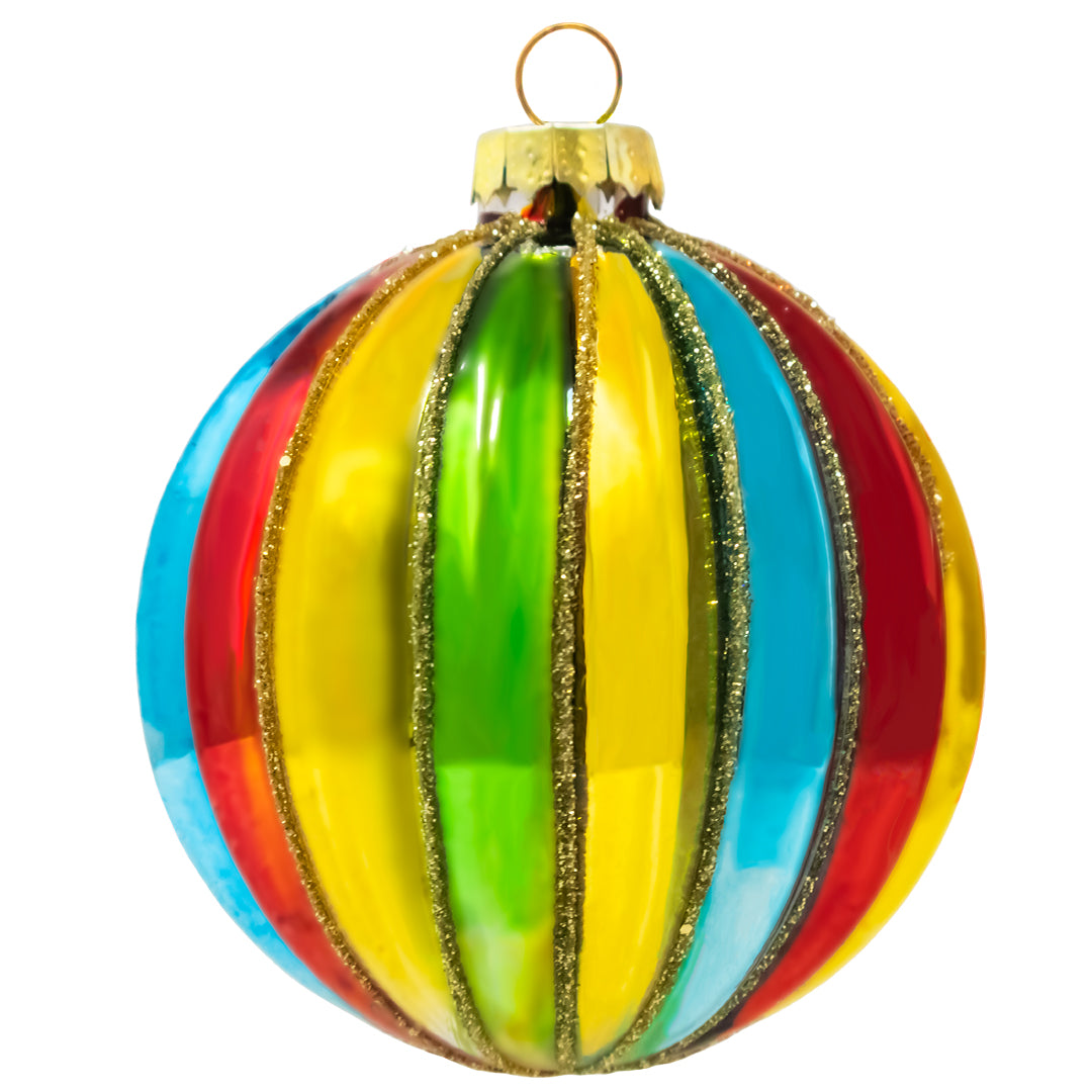 Set de 6 Esferas Navideñas - Colores