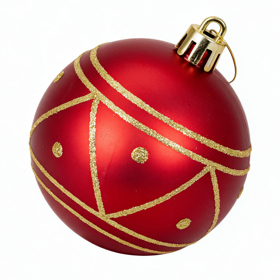 Set de Esferas Adornos para Árbol de Navidad 16 pz