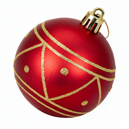 Set de Esferas Adornos para Árbol de Navidad 16 pz