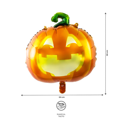 Set de 3 Globos de Halloween - Calabazas y Fantasma