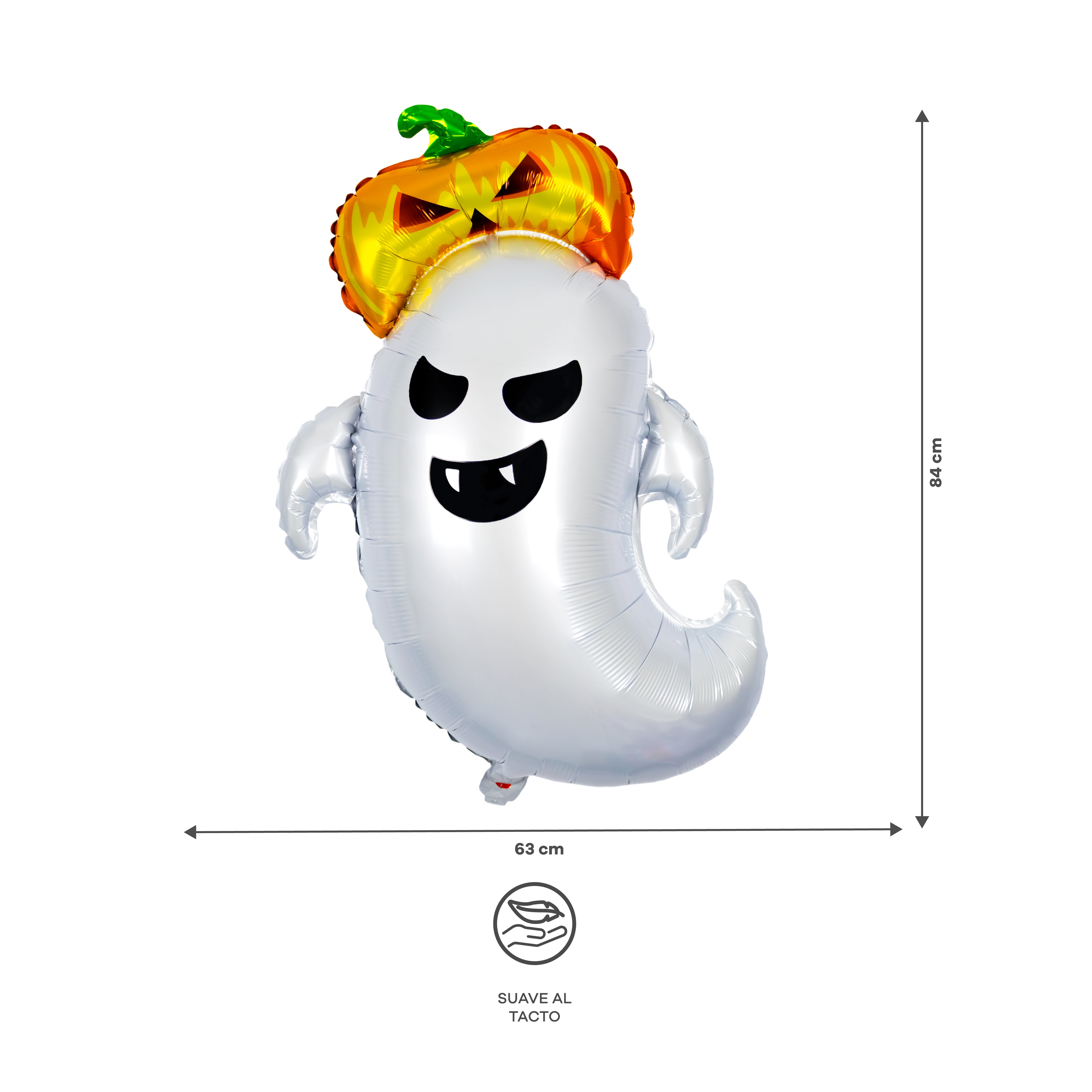 Globo Metálico Fantasma - Halloween