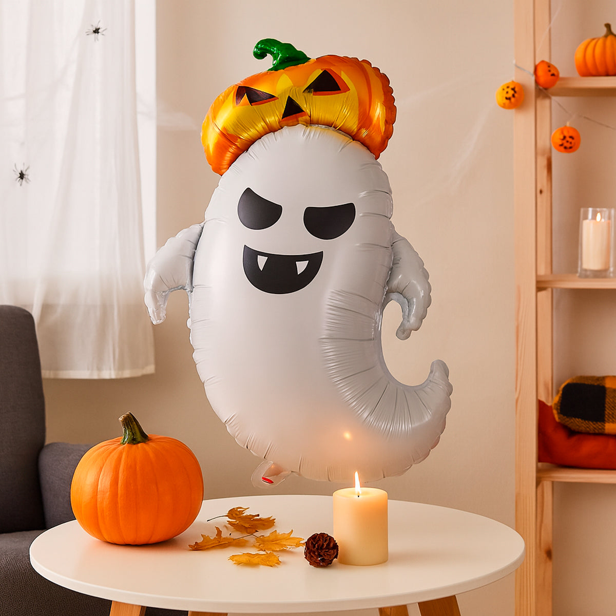 Globo Metálico Fantasma - Halloween