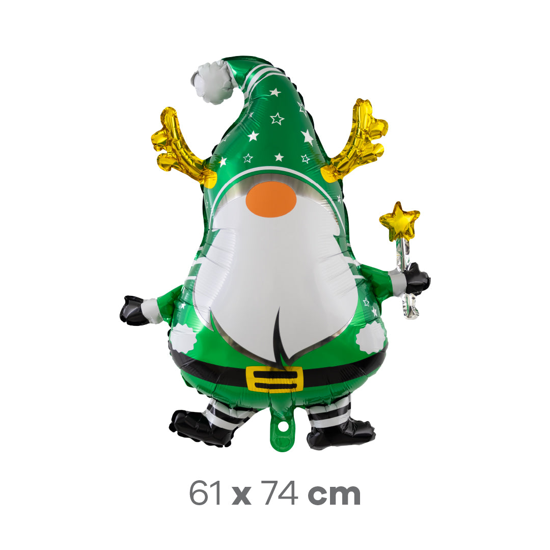Set de Globos Duende y Árbol de Navidad