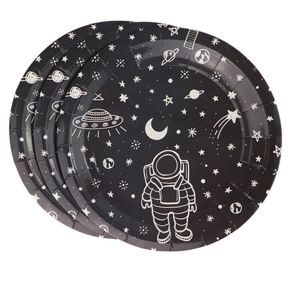 Plato 9" Astronauta - 8 Piezas