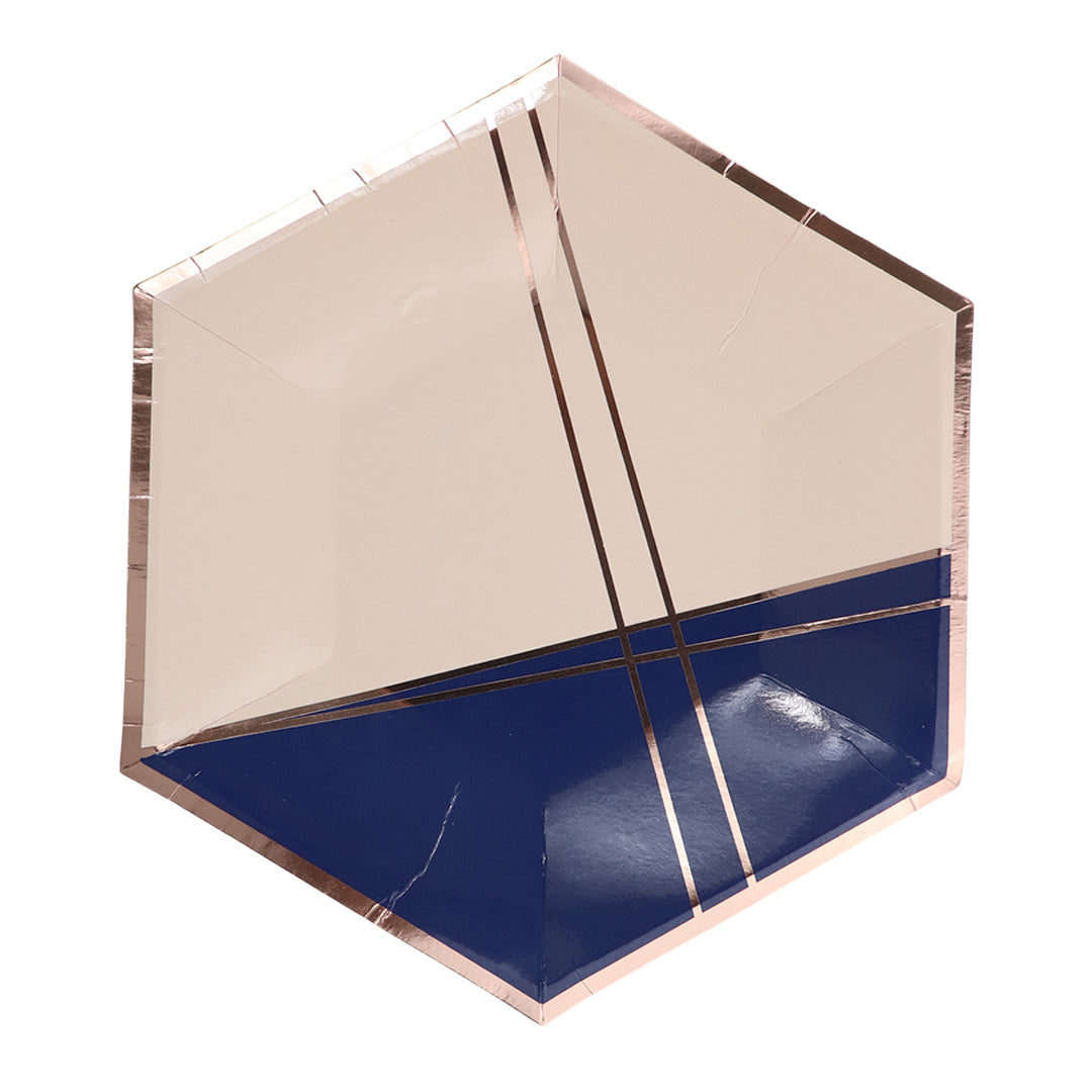 Kit de Fiesta Royal Blue: Platos, Vasos, Cubiertos, Popotes, Servilletas y Decoración