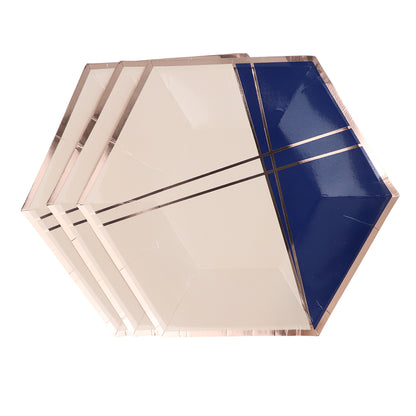 Kit de Fiesta Royal Blue: Platos, Vasos, Cubiertos, Popotes, Servilletas y Decoración