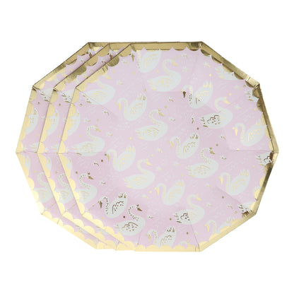 Kit de Fiesta Globo Party Rose Gold: Platos, Vasos, Cubiertos, Popotes, Servilletas y Decoración