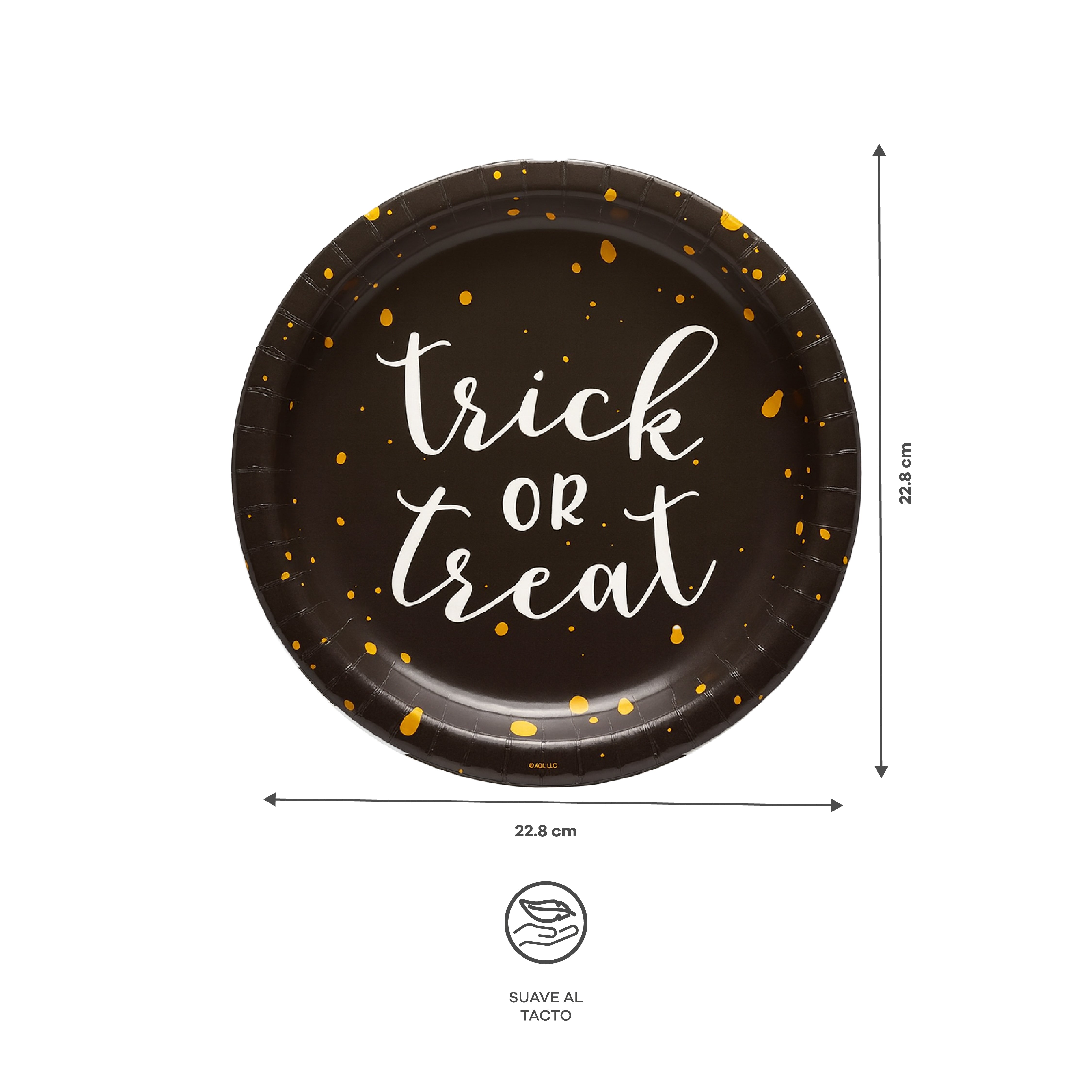 Set de Platos de Fiesta de Halloween "Trick or Treat"