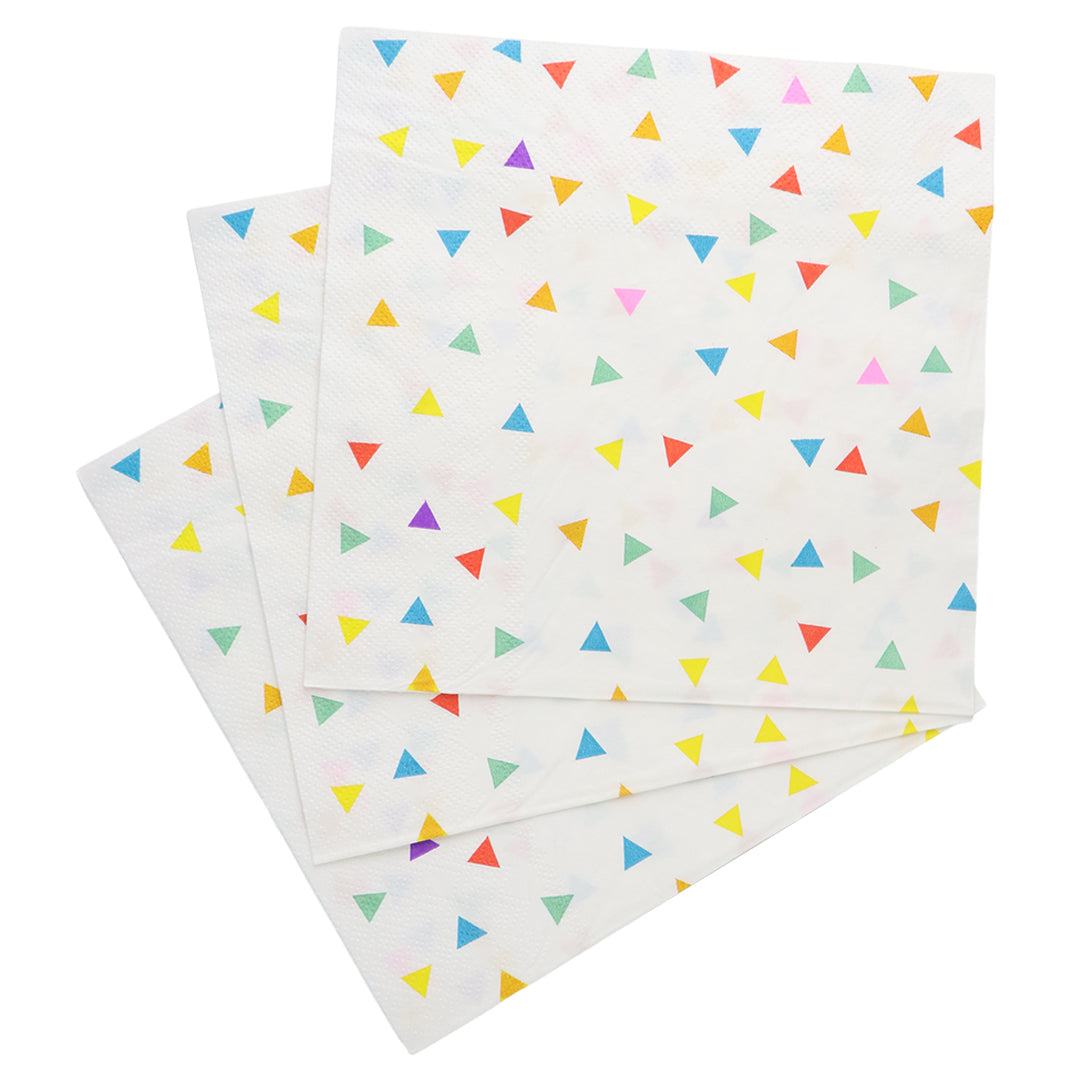 Kit de Fiesta Confeti Multicolor: Platos, Vasos, Cubiertos, Popotes, Servilletas y Decoración
