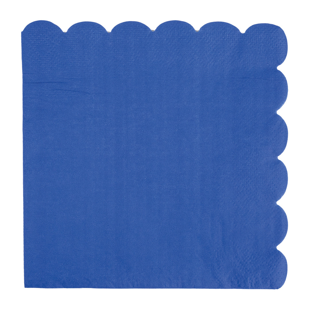 Kit de Fiesta Royal Blue: Platos, Vasos, Cubiertos, Popotes, Servilletas y Decoración