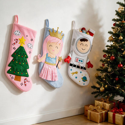 Set de 3 Botas Kids Navideñas